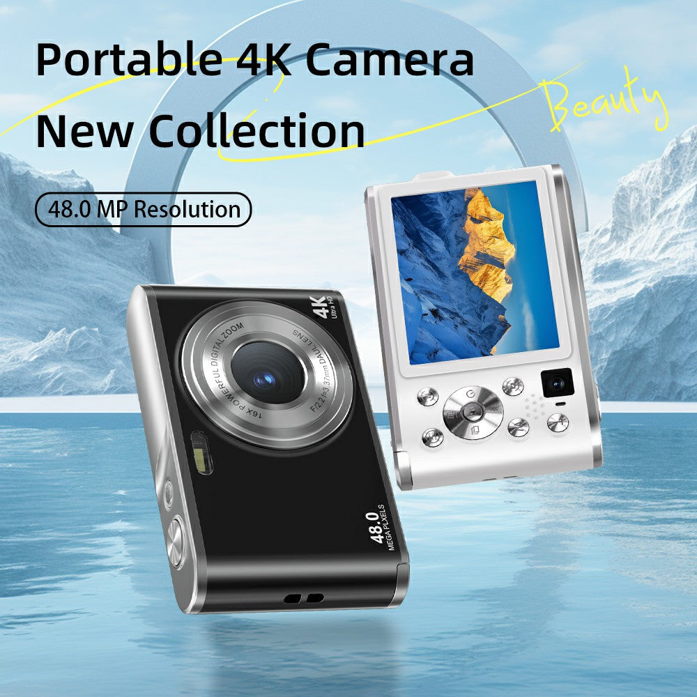 DC306L-AF Front and Rear Dual-Lens Digital Camera Auto Focus 16X Zoom Vlogging Camera for Teens DC306L-AF Front and Rear Dual-Lens Digital Camera Auto Focus 16X Zoom Vlogging Camera for Teens